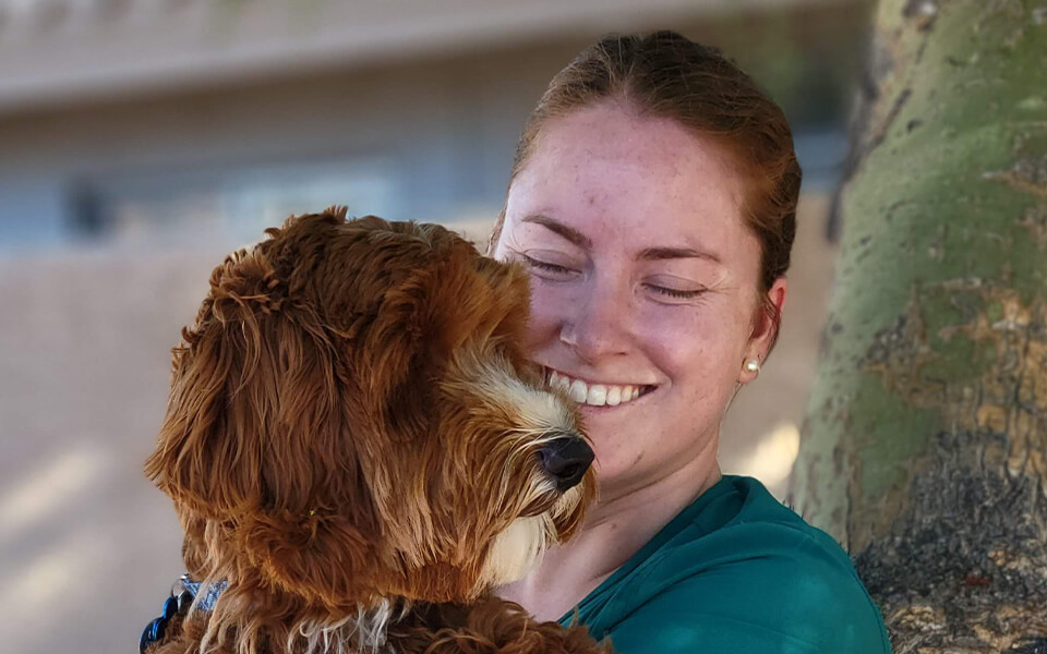 vet-assistant-hugging-a-dog